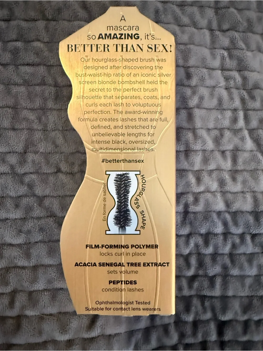 🔥NWT🔥Too Faced Better Than Sex Mascara — Black